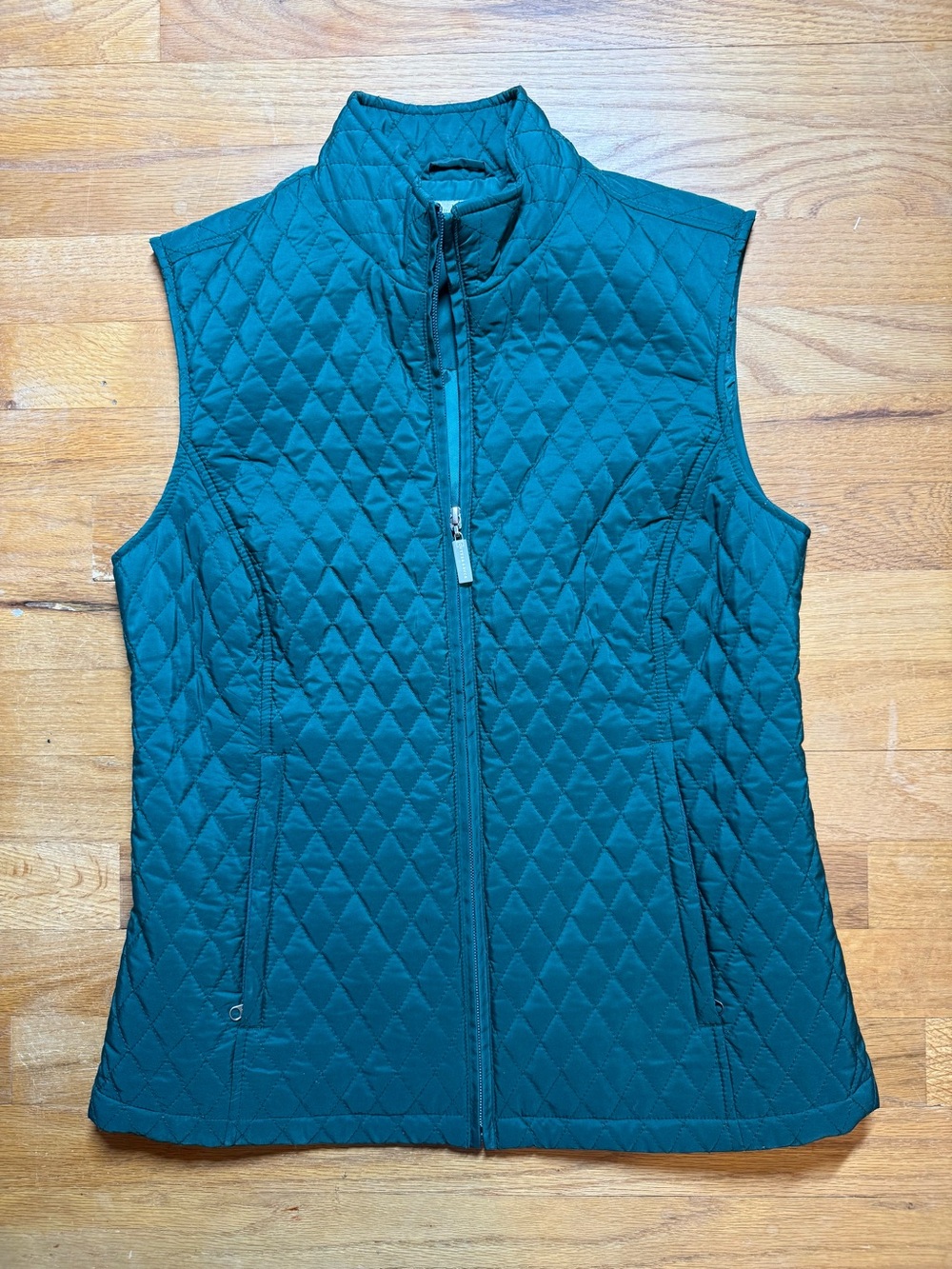 Cutter & Buck Quilted Vest Green Womens